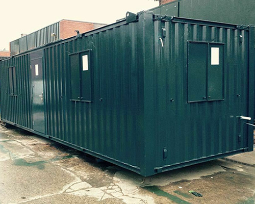 anti vandal canteen with kitchen