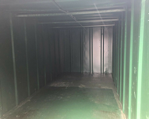 view of inside the container store