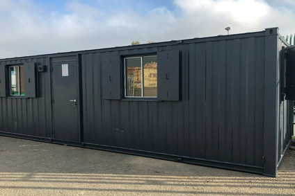 portable storage container office